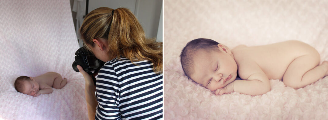 How I photograph your newborn at your home