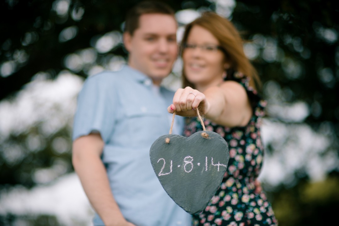 Save the date card | Engagement Shoot Ideas - Somerset Wedding Photographer