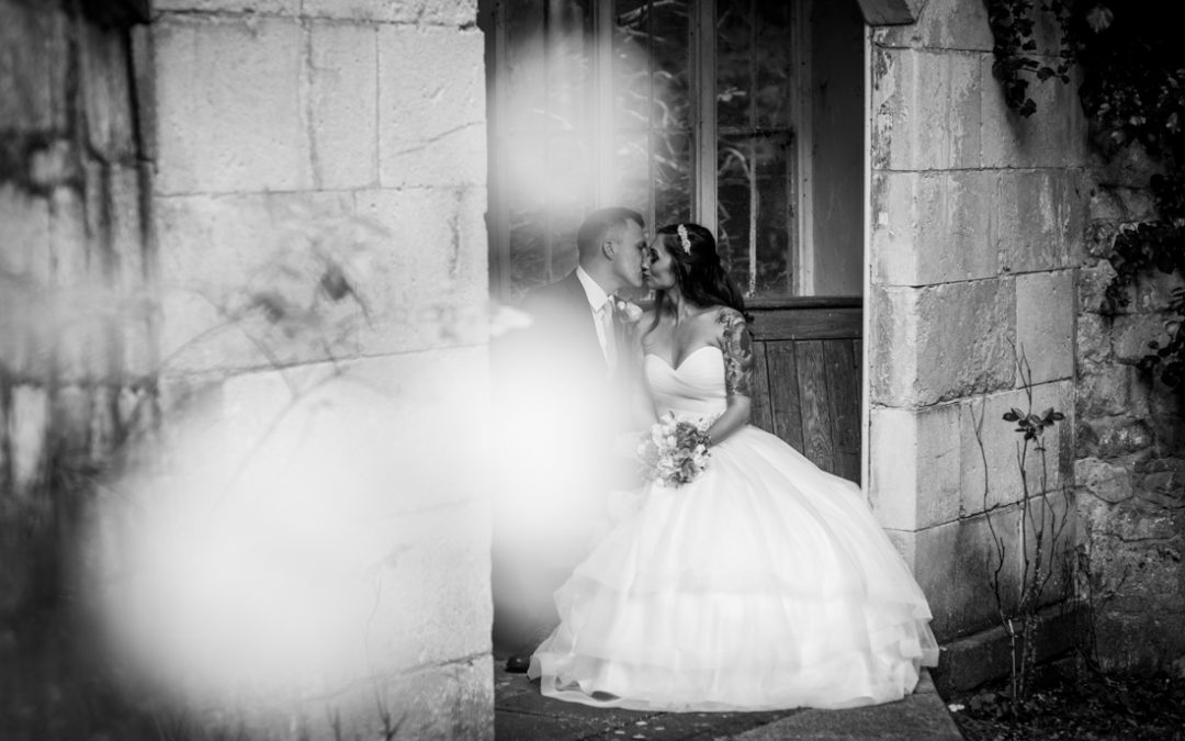 bride and groom kissing bailbrook house elopement wedding ceremony bath