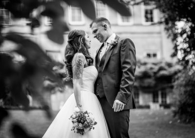 bride and groom elopement wedding bailbrook house wedding photographer