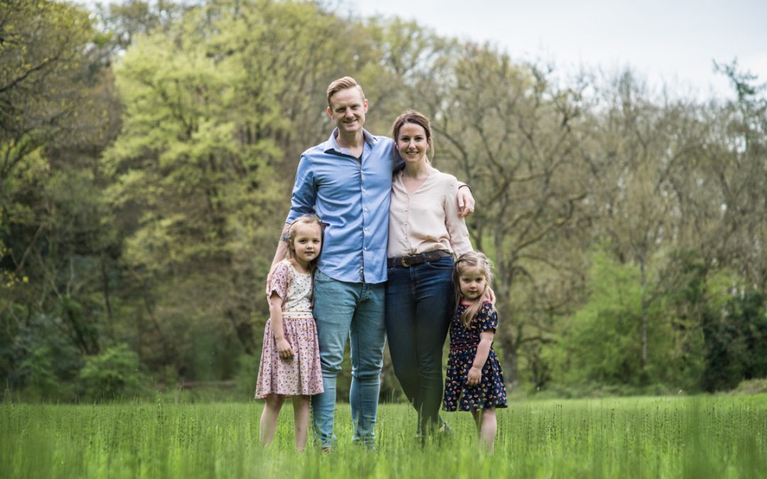 Fun Family Portraits at Greyfield Woods