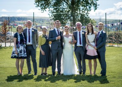 wedding family group shot