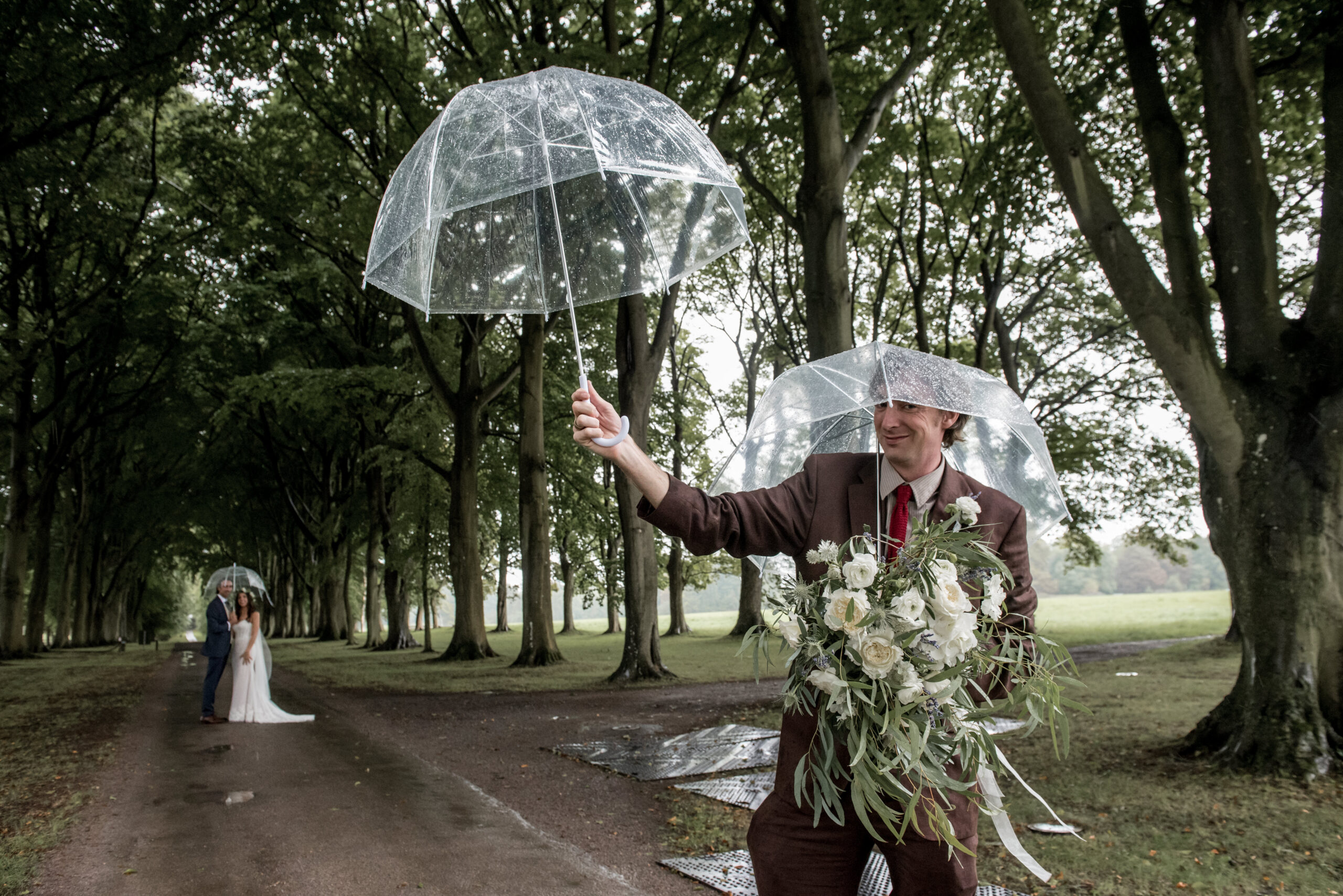 Rain on your wedding day (and how I deal with it) Somerset Wedding